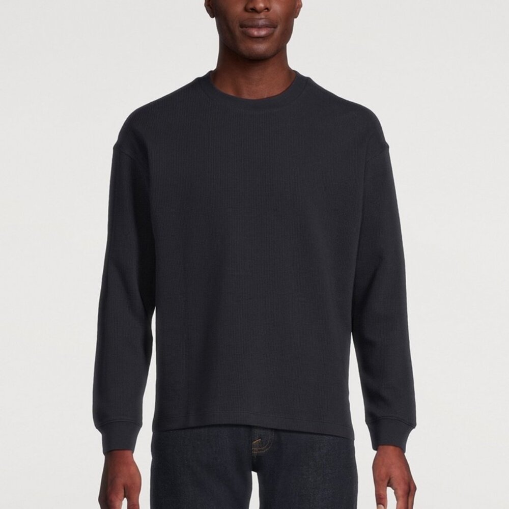 *NEW Frame Men's Waffle Long Sleeve Tee
